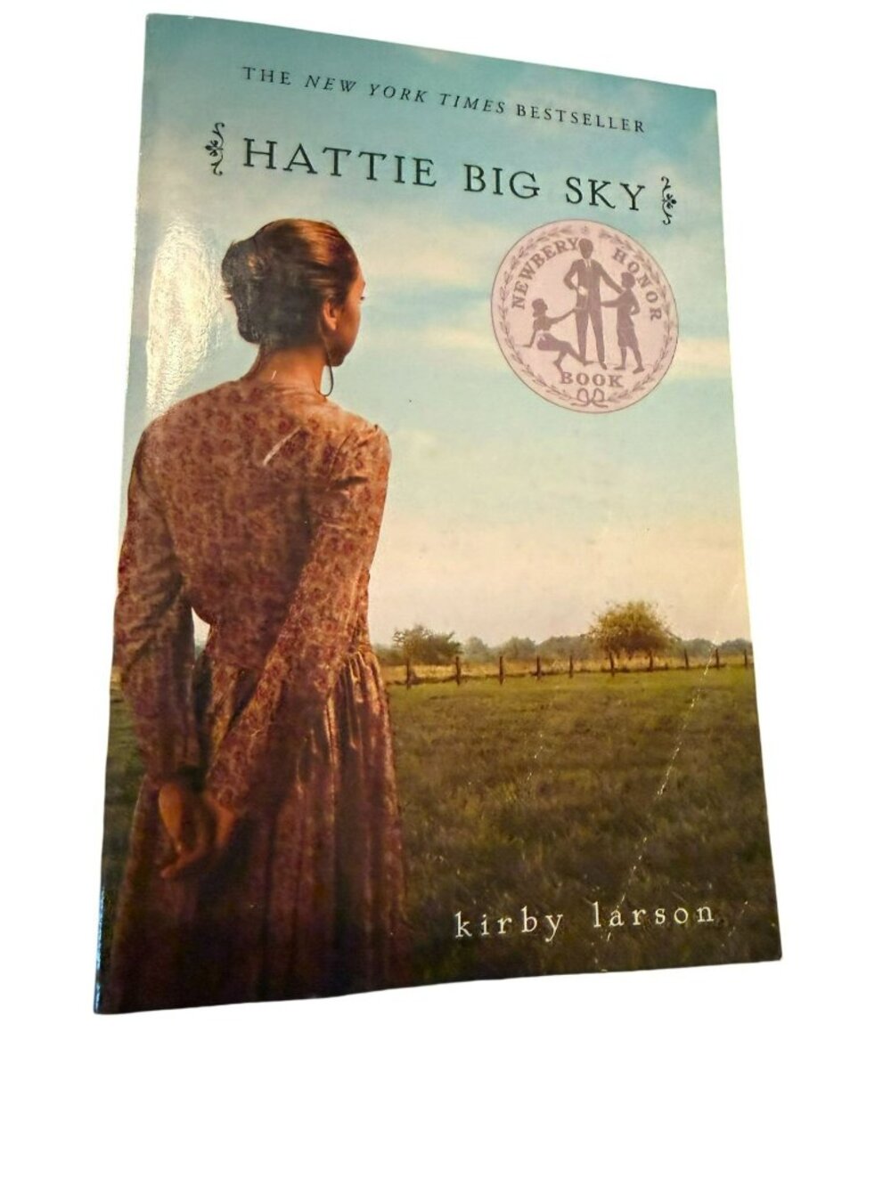 Hattie Big Sky By Kirby Larson - Paperback Newbery Honor Winner New